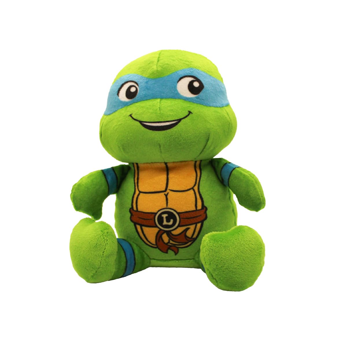 design LAB Inc. Teenage Mutant Ninja Turtle Official Merchandise | TMNT Toys | Squeaky Plush Dog Toy | Leonardo | Squeaks for Interactive Play!