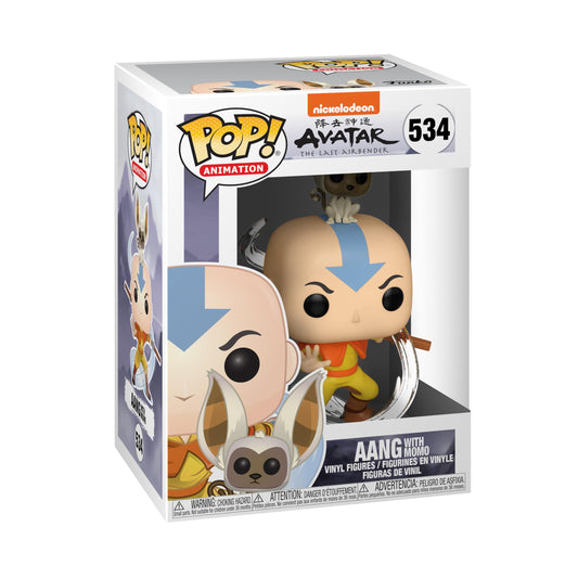 Funko Pop! Animation: Avatar - Aang with Momo