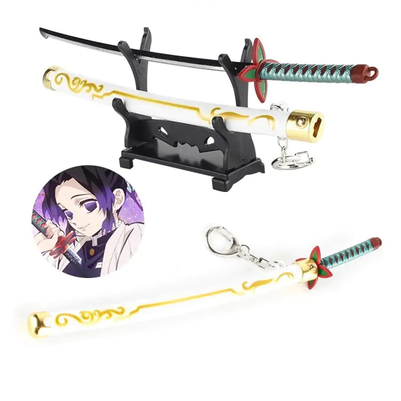 Demon Slayer Blade Keychain Sword Model