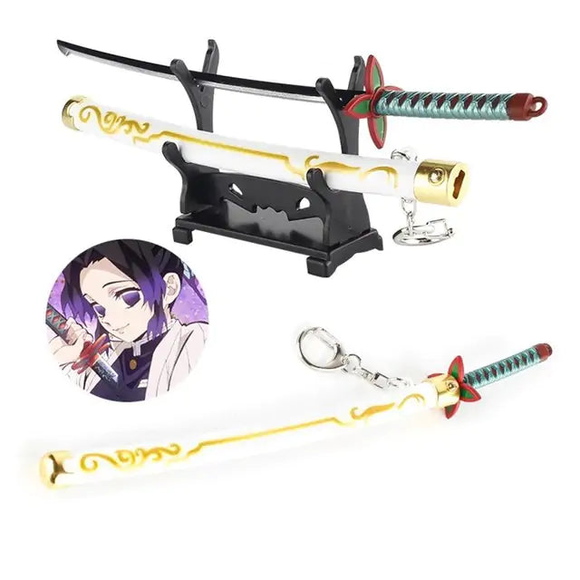 Demon Slayer Blade Keychain Sword Model