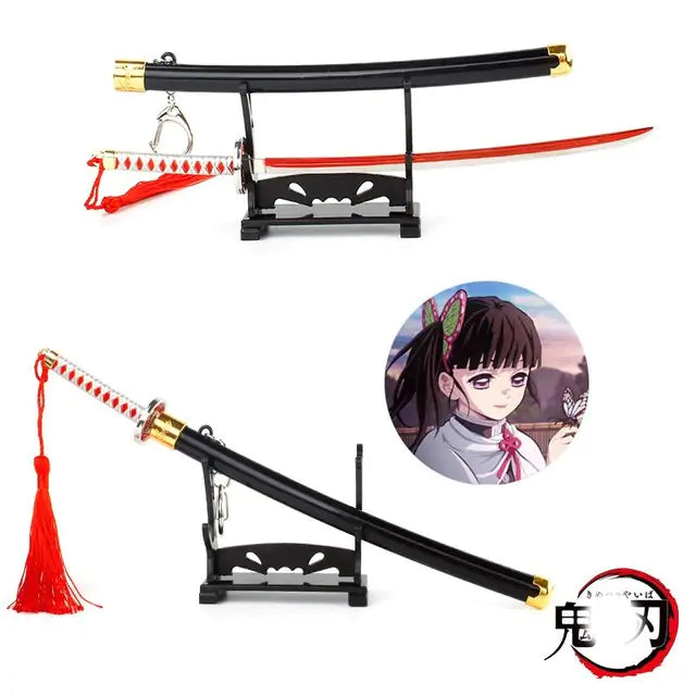 Demon Slayer Blade Keychain Sword Model