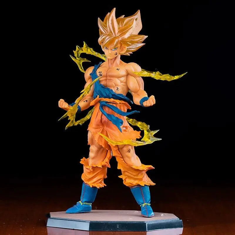 SON GOKU Dragon Ball Z Super Saiyan Anime Action Figure Collection Toy Statue